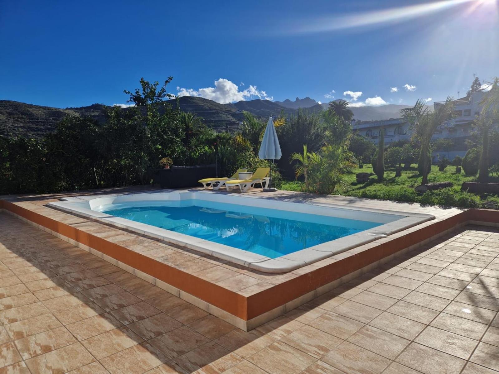 Вилла Casa Con Piscina, High-Speed Wi-Fi Y Vistas Санта-Брихида Экстерьер фото